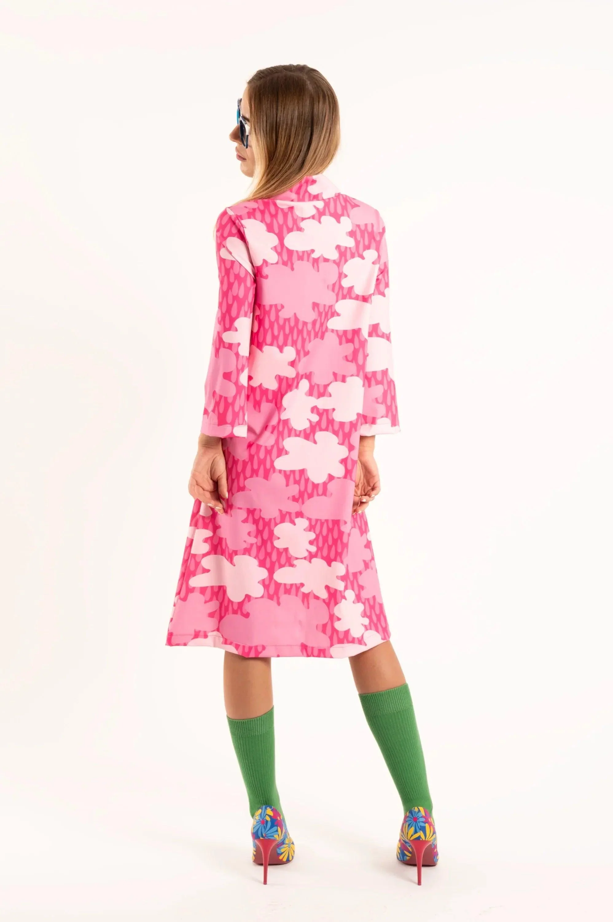 VESTIDO CORTO NUBES ROSA - Image 5