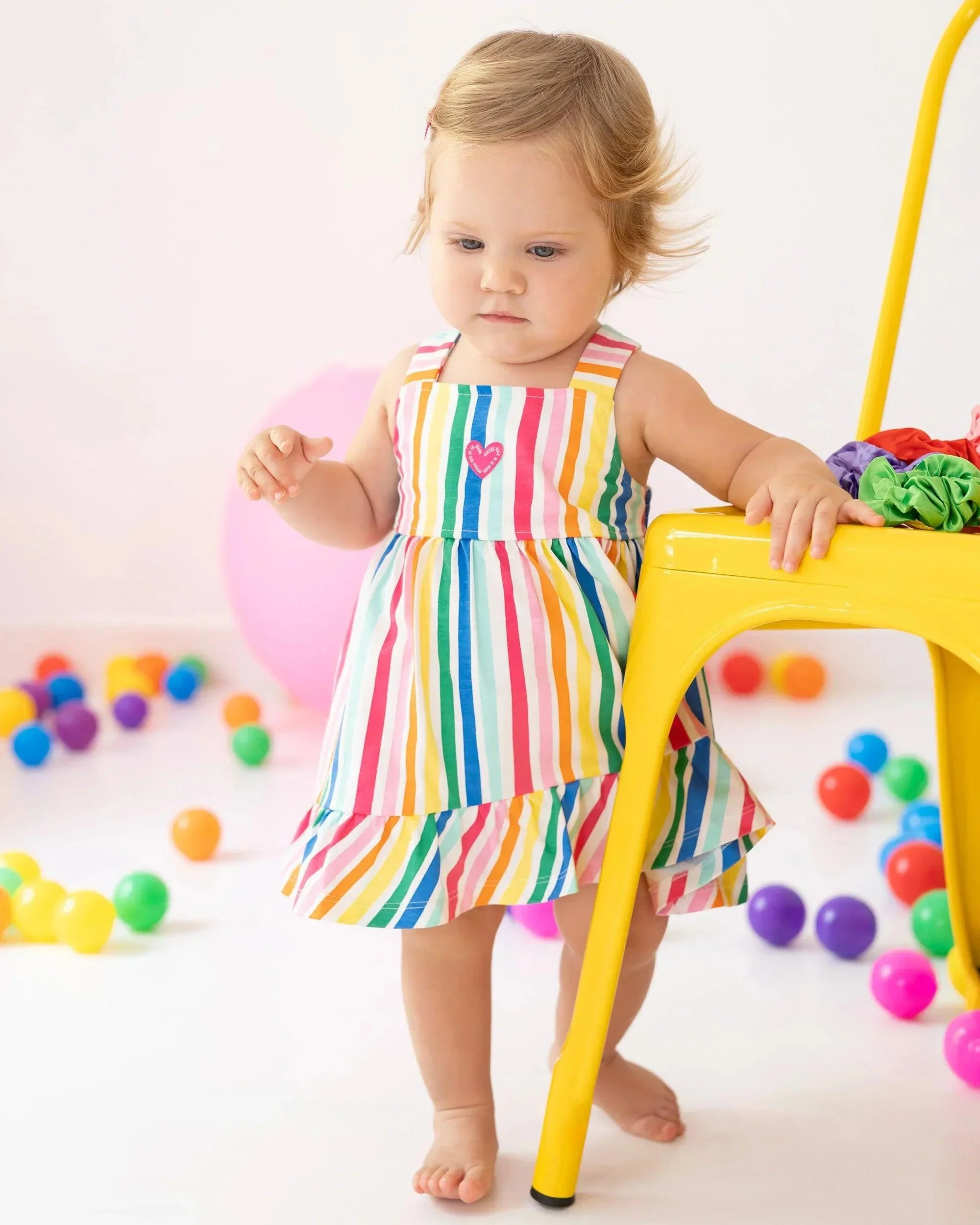 VESTIDO RAYAS COLORES