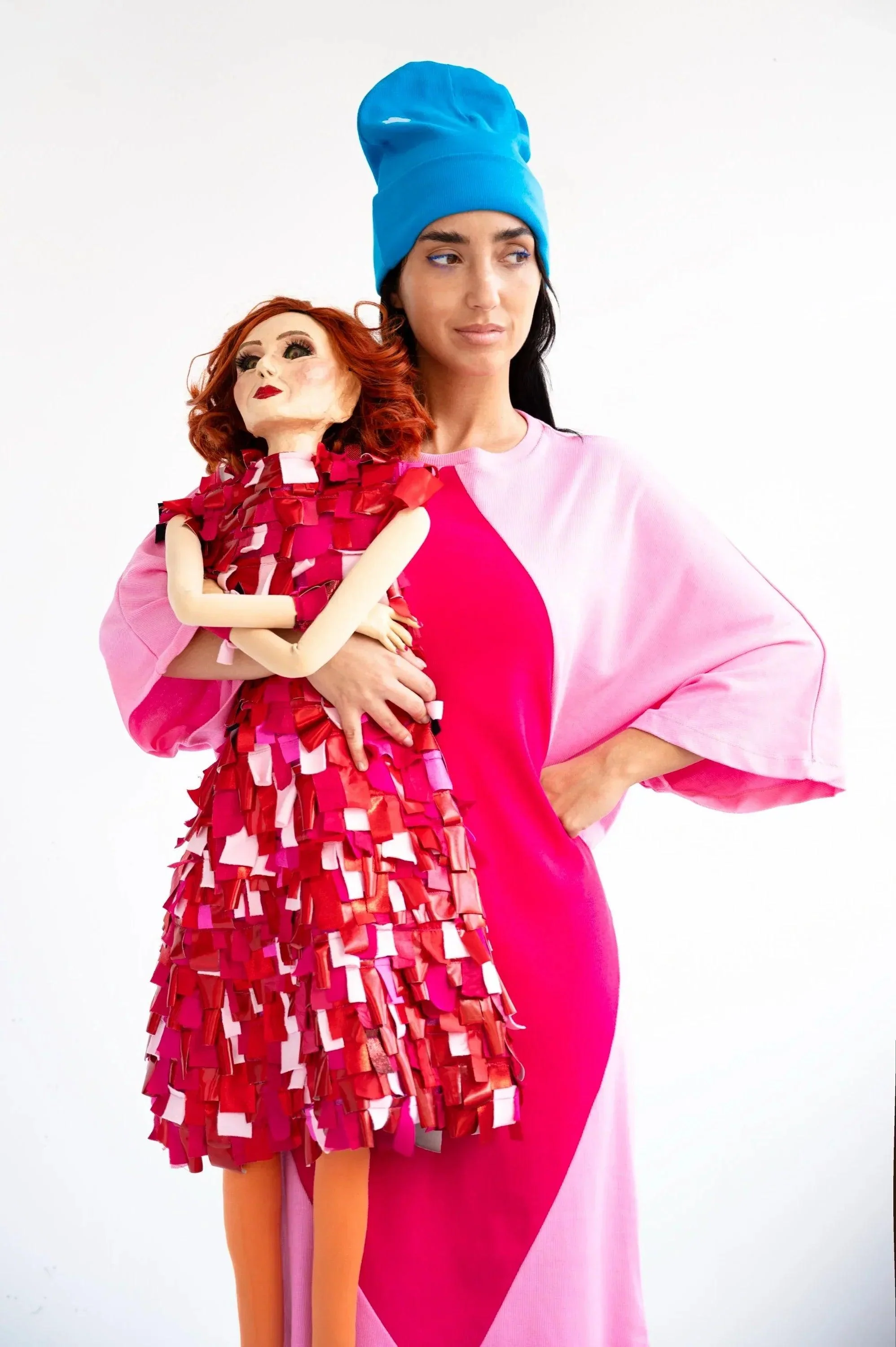 VESTIDO ROSA ROMBO - Image 4