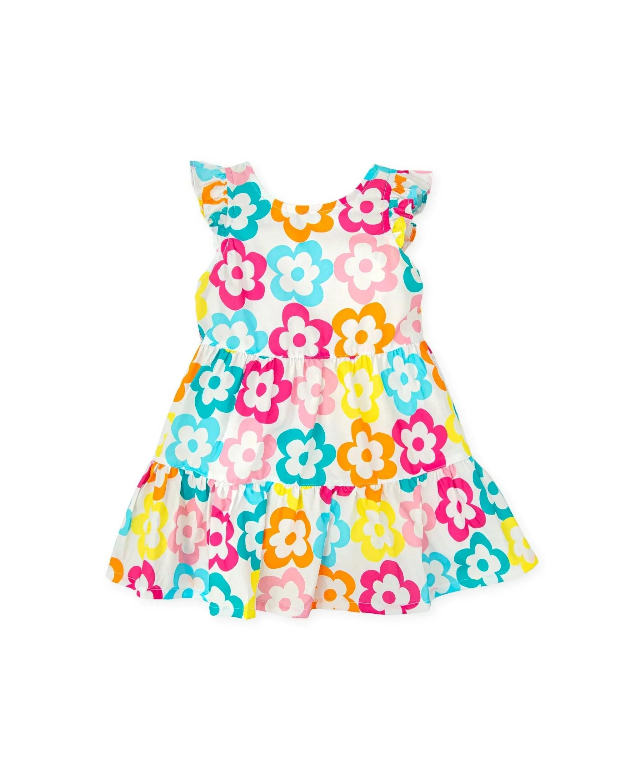 VESTIDO TIRANTES FLORES DE COLORES