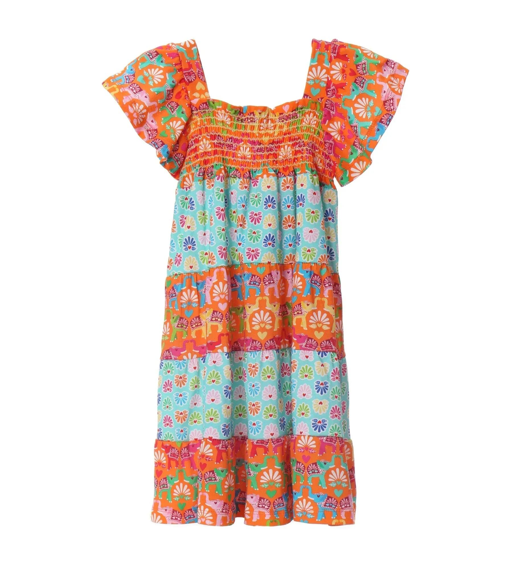 VESTIDO TIRANTES FRANJAS ESTAMPADAS - Image 2