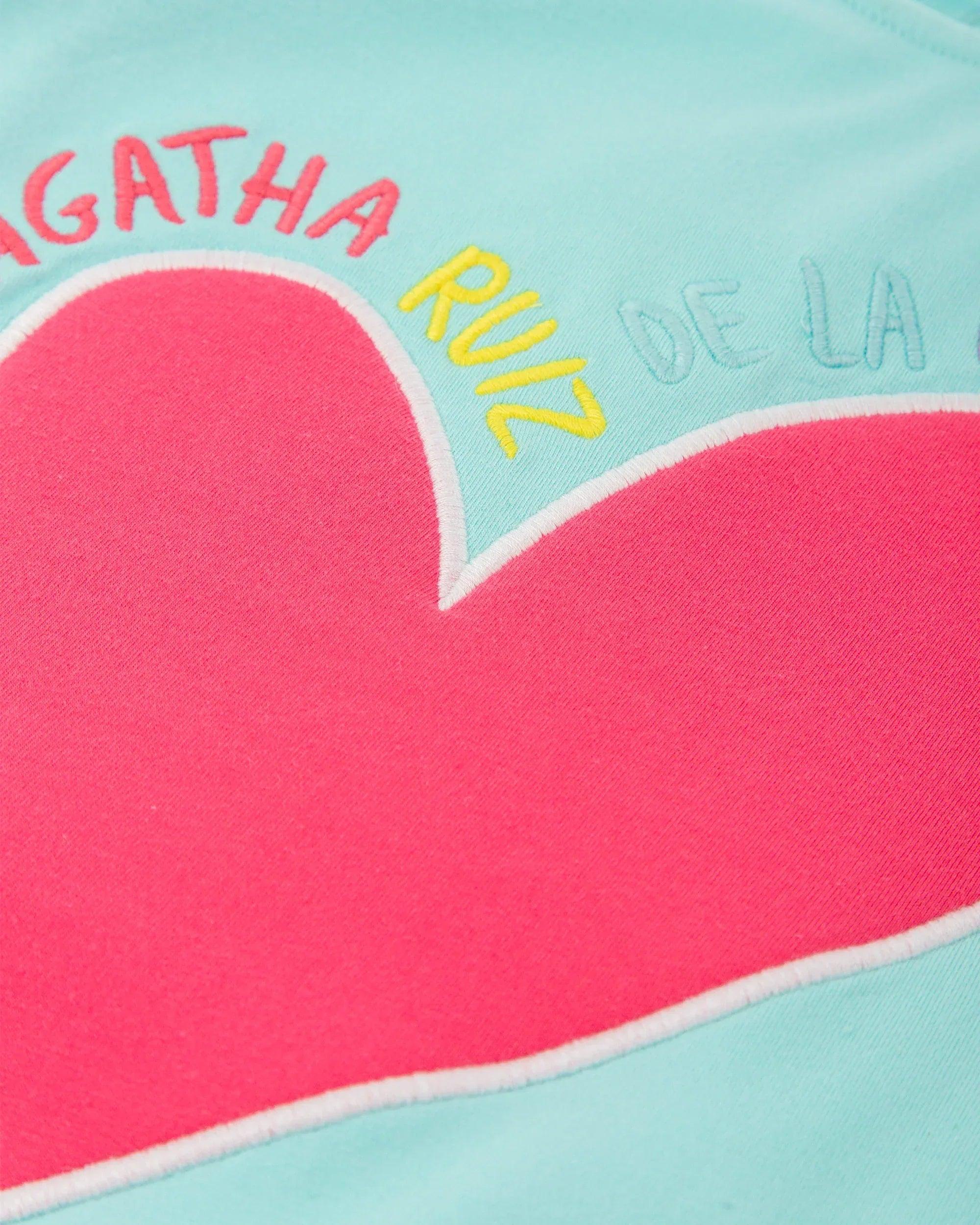 VESTIDO TURQUESA CORAZON - Image 3